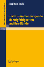 Hochzusammenhñgende Mannigfaltigkeiten Und Ihre Rñder