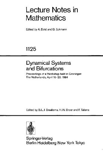 Dynamical Systems and Bifurcations