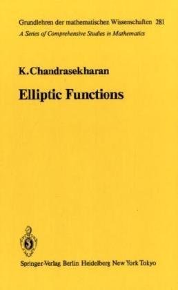 Elliptic Functions