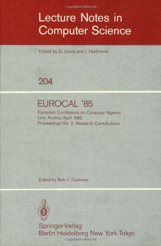Eurocal '85