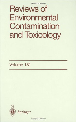 Reviews of Environmental Contamination and Toxicology, Volume 181