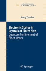 Electronic States in Crystals of Finite Size : Quantum Confinement of Bloch Waves