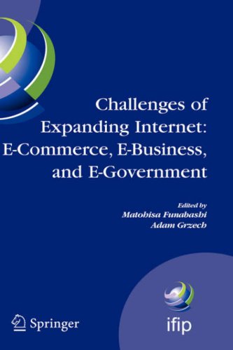 Challenges of Expanding Internet: E-Commerce, E-Business, and E-Government : 5th IFIP Conference e-Commerce, e-Business, and e-Government (I3E'2005), October 28-30, 2005, Poznan, Poland