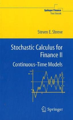 Stochastic Calculus Models for Finance II