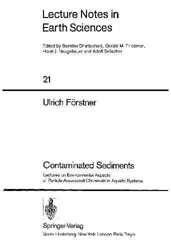 Contaminated Sediments