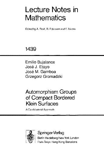 Automorphism Groups of Compact Bordered Klein Surfaces