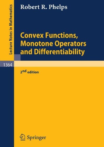 Convex functions, monotone operators, and differentiability