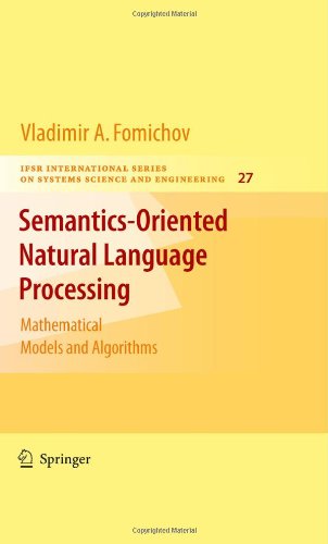 Semantics Oriented Natural Language Processing