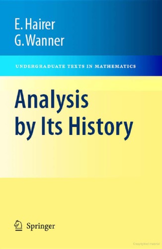 Analysis by Its History