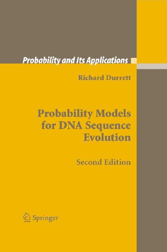 Probability Models for DNA Sequence Evolution