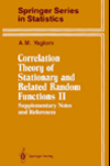 Correlation Theory of Stationary and Related Random Functions