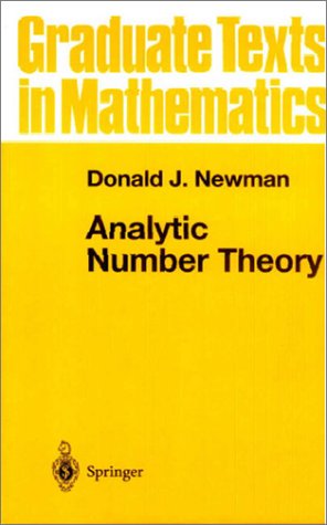 Analytic Number Theory