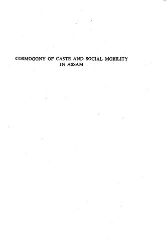 Cosmogony of caste and social mobility in Assam