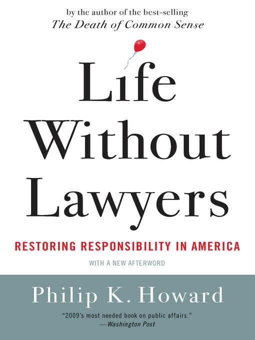 Life Without Lawyers