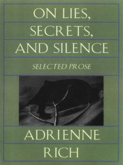 On Lies, Secrets, and Silence