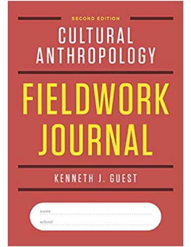 Cultural Anthropology Fieldwork Journal