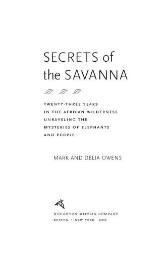 Secrets of the Savanna