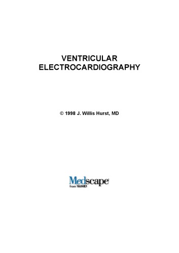 Ventricular electrocardiography