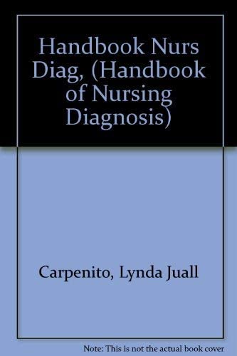 Handbook of Nursing Diagnosis