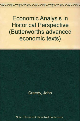 Economic Analysis in Historical Perspective