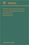 XXIVth International Congress of Pure and Applied Chemistry : main section lectures presented at two joint symposia held during the above Congress at Hamburg, Federal Republic of Germany, 2-8 September 1973