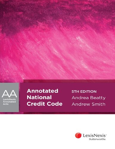 Annotated National Credit Code
