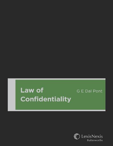 Law of confidentiality