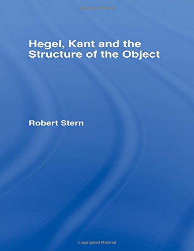 Hegel, Kant and the Structure of the Object