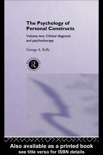 The Psychology Of Personal Constructs