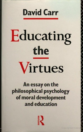 Educating The Virtues