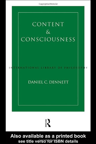 Content and Consciousness (International Library of Philosophy &amp; Scientific Method)