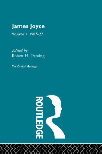 James Joyce. Volume I