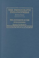 The Presocratic Philosophers, 2 Vols (Arguments of the Philosophers)