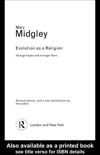 Evolution as a Religion (Routledge Classics)