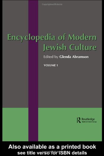 Encyclopedia of Modern Jewish Culture