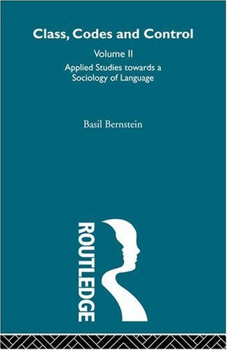 Applied Studies Towards a Sociology of Language