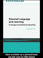Situated Language and Learning