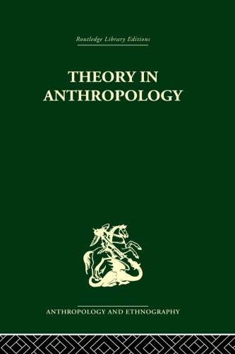 Theory in anthropology