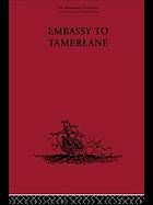 Embassy to Tamerlane