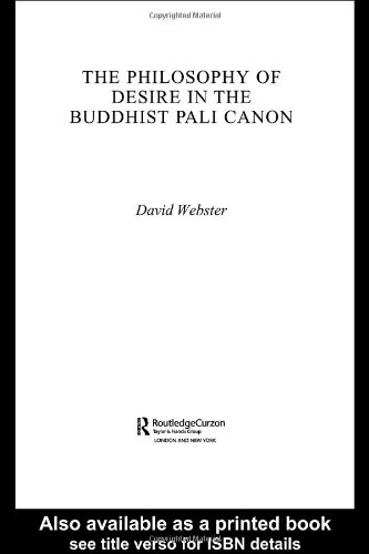 The Philosophy of Desire in the Buddhist Pali Canon