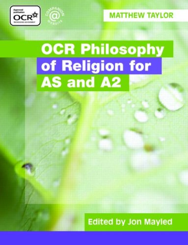 OCR Philosophy of Religion for AS and A2