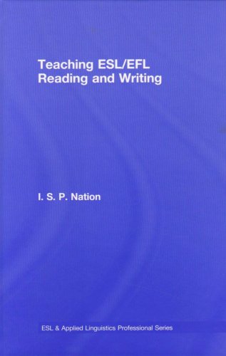 Teaching ESL/EFL Reading and Writing