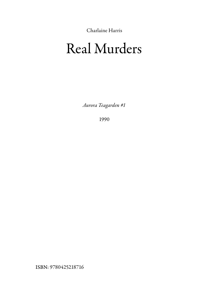 Real Murders