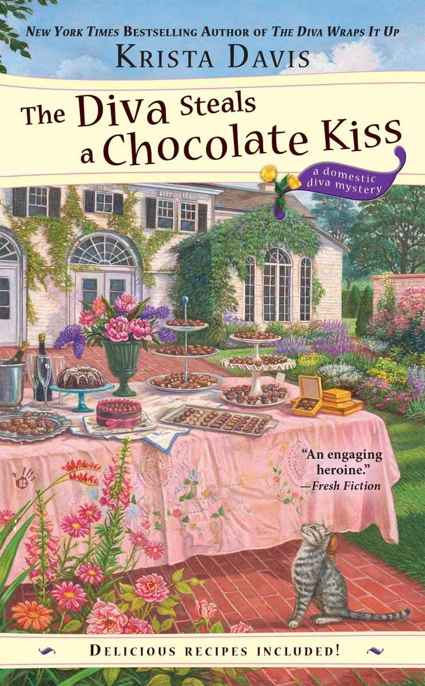 The Diva Steals a Chocolate Kiss (A Domestic Diva Mystery)