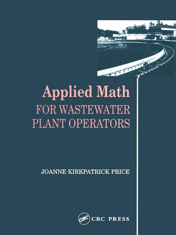 Applied math for wastewater plant operators