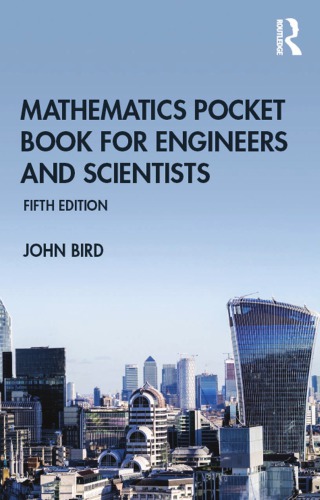 Mathematics pocket book for engineers and scientists