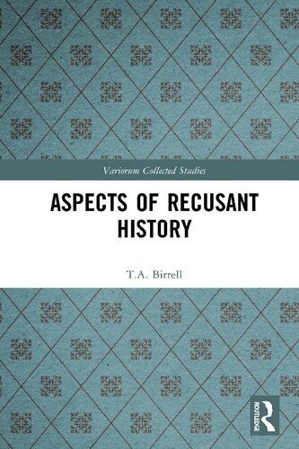 Aspects of Recusant History