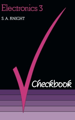 Electronics Three Checkbook