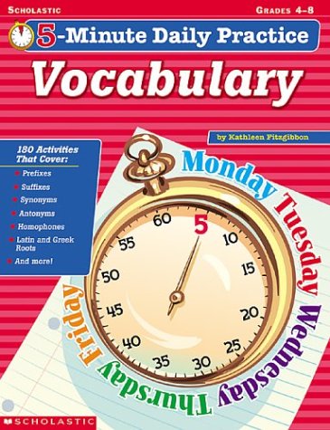 5-minute Daily Practice Vocabulary