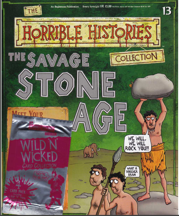 Savage Stone Age Sticker Book